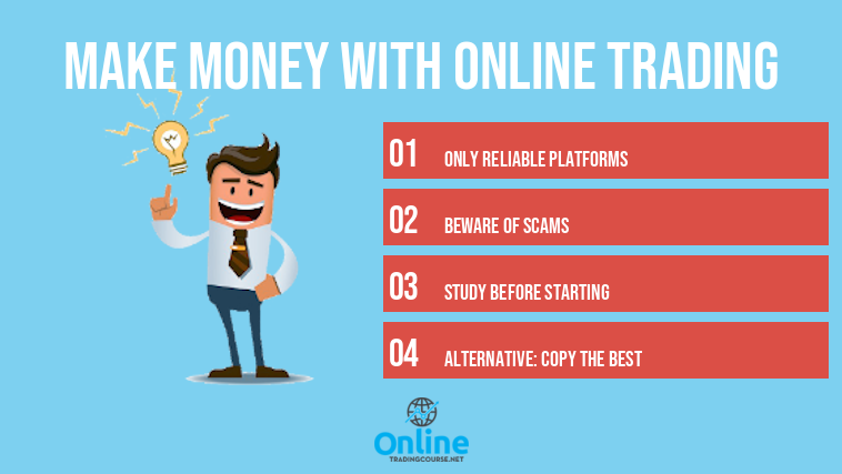 make money with online trading